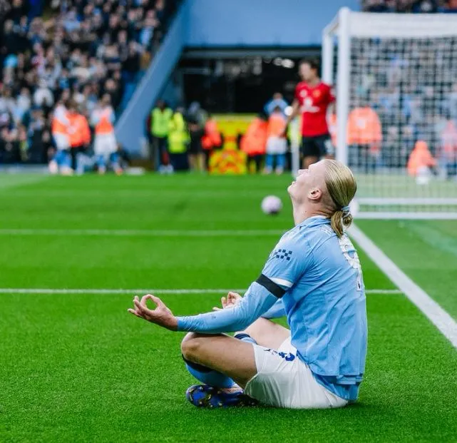 Haaland Double Inspires Derby Masterclass